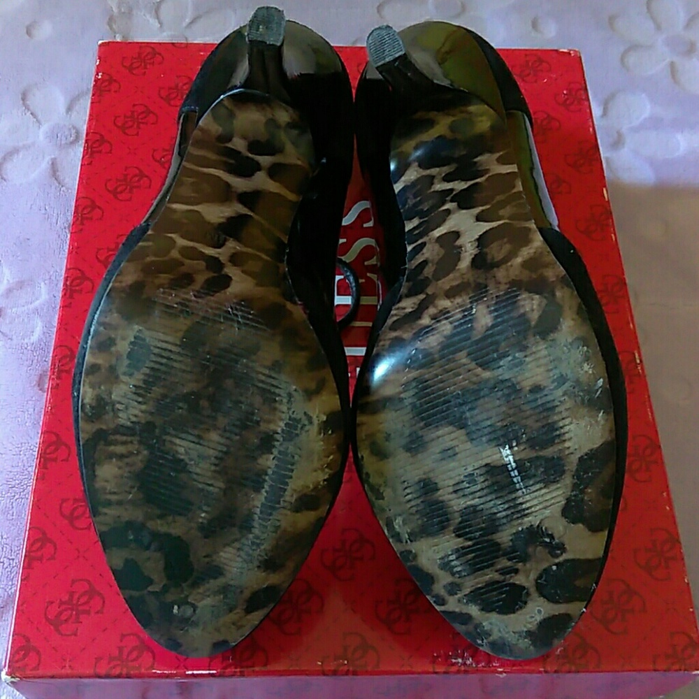 BLACK SUEDE SHOES GUESS. - Picture 5 of 7